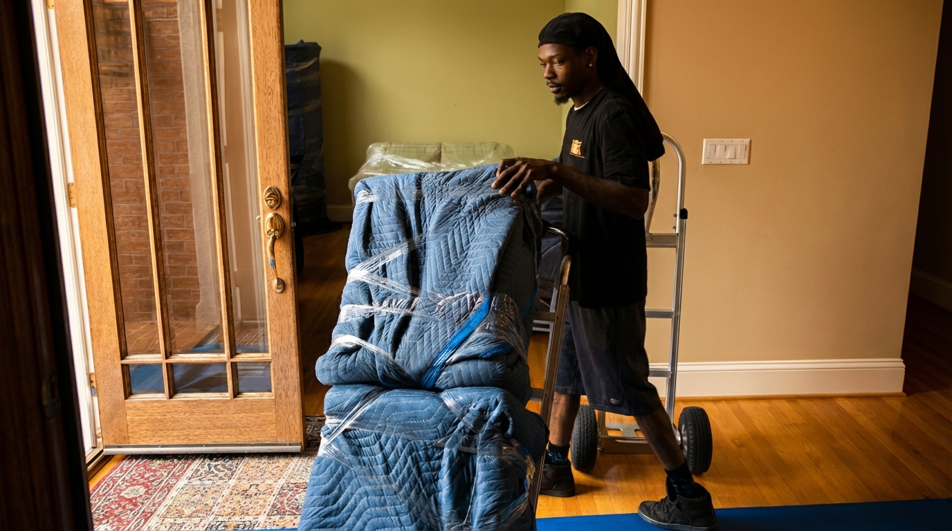 Furniture disassembly and moving service